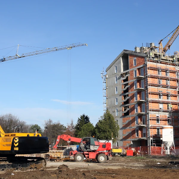 Site management construction site in Berlin